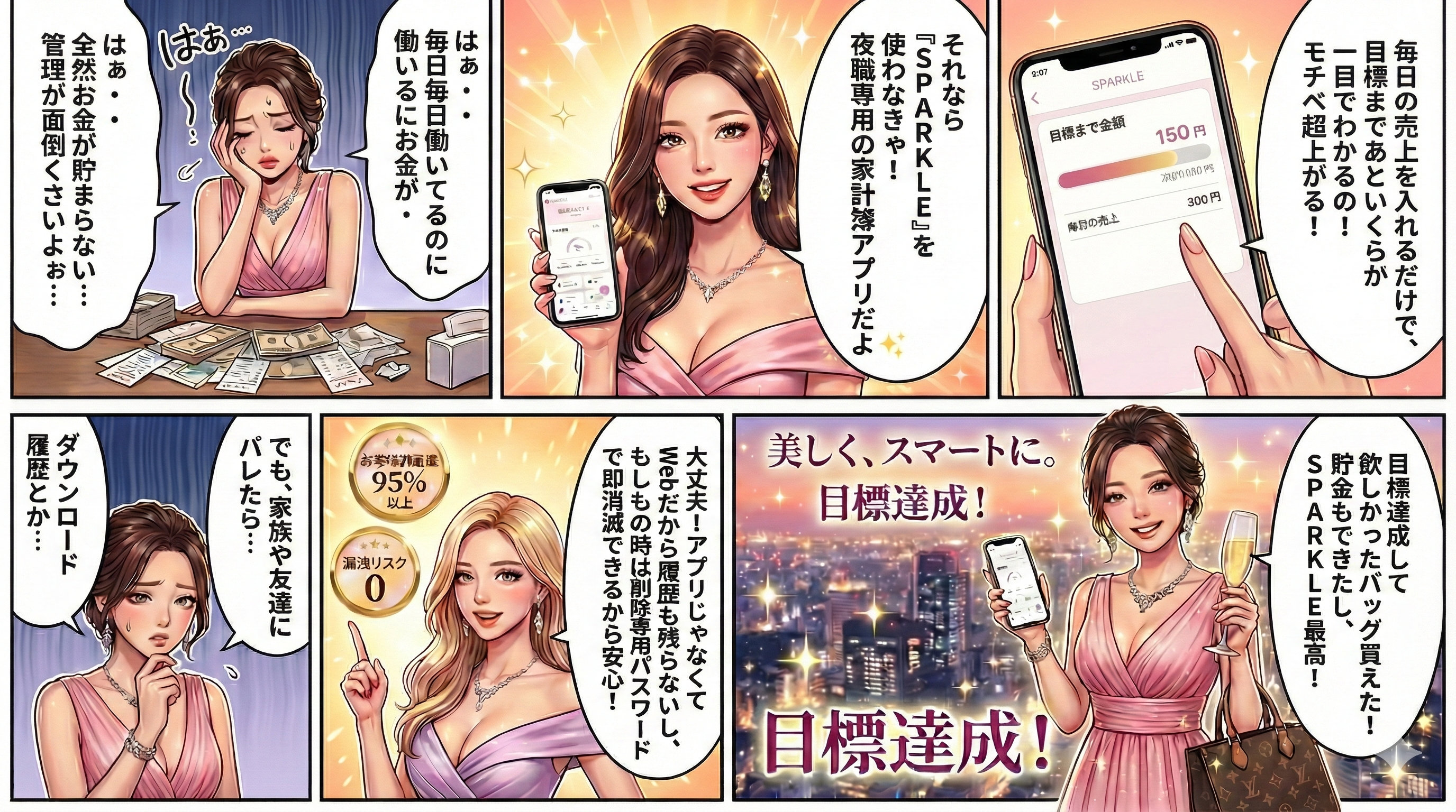 SPARKLE 紹介漫画